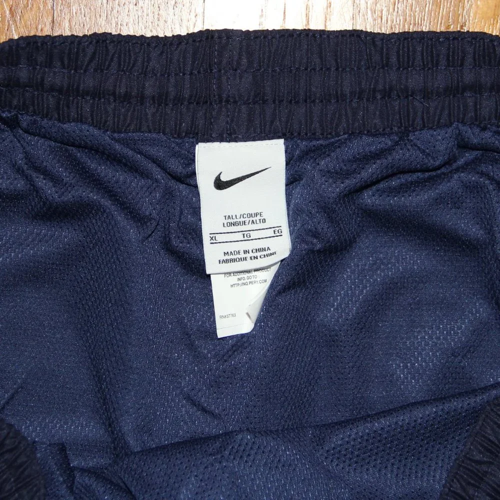 Nike Swim Split Volley Swim Shorts Mens XLT Tall Blue Trunks